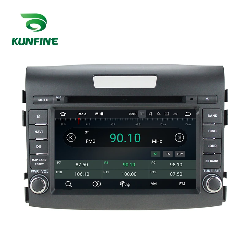 Cheap Android 9.0 Core PX6 A72 Ram 4G Rom 64G Car DVD GPS Multimedia Player Car Stereo For HONDA CRV 2012 2013 2014 radio headunit 5