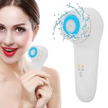 

Electric Vibration Facial Cleansing Brush Skin Removal Pore Cleanser Waterproof Face MassagerBrush