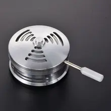 Высокотермостойкая чаша для кальяна из алюминиевого сплава табак для кальяна аксессуары для чаши с двойной ручкой Углеродные Аксессуары для печи