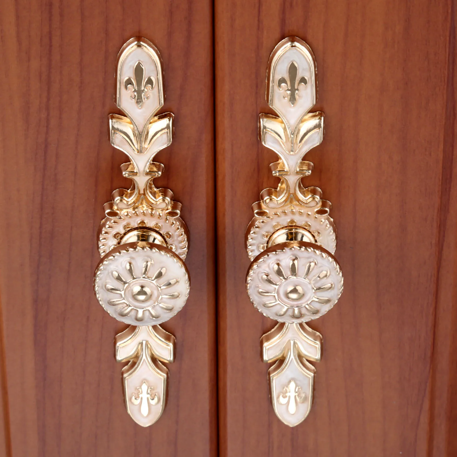 DRELD 1Pc 121mm Zinc Alloy Furniture Handles Cupboard Cabinet Knob and Handle tiradores para cajones Drawer KitchenDoor Pulls