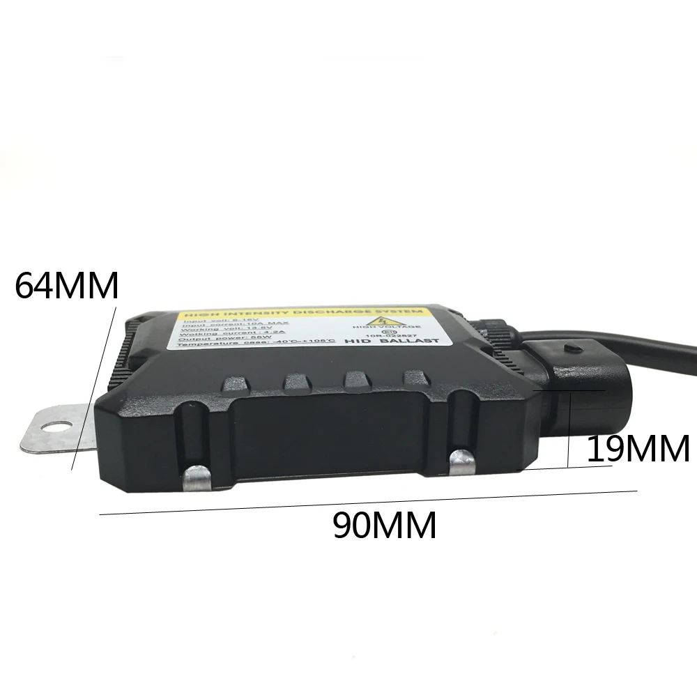 DC12V 55W slim xenon hid ballast ignition blocks 55W digital xenon hid conversion kit Replacement for xenon H7 H4 H6 H11 (3)