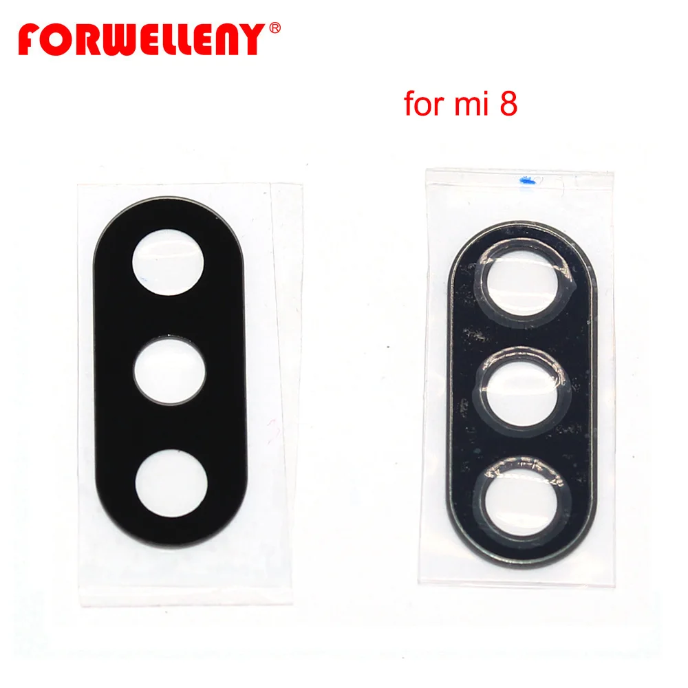 

For xiaomi mi8 mi 8 Rear Back Camera Glass Lens Cover With Adhesive