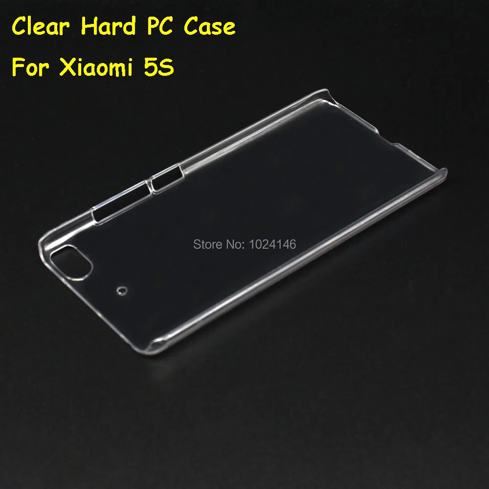 

New Slim Crystal Transparent Hard PC Back Case Cover Protection Skin Shell For Xiaomi 5S M5S Mi5s Mi 5S 5.15 Inch