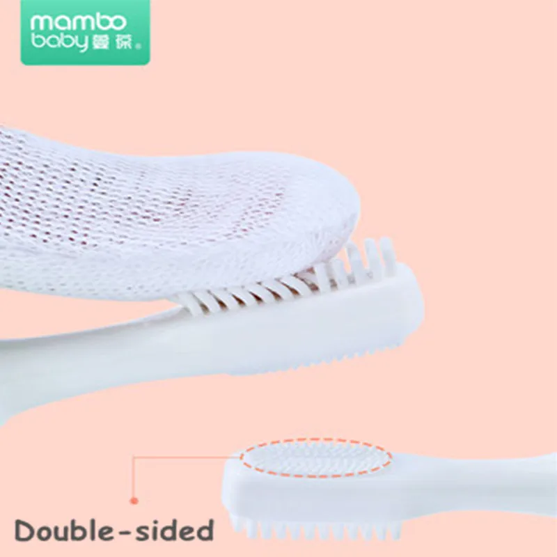 spesifikasi Sikat Gigi Bayi Silicon + 3 Kepala Sikat Gigi Anak Gigi Bening Lembut Silicone Sikat Gigi Bayi Anak anak Teachteether Perawatan Oral Gigi