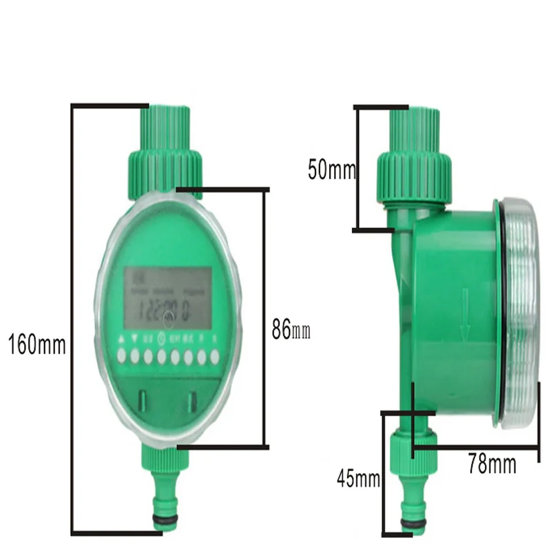 Садовый контроллер полива автоматический Электрический цифровой садовый оросительный таймер интеллектуальные цветы электронный таймер для воды