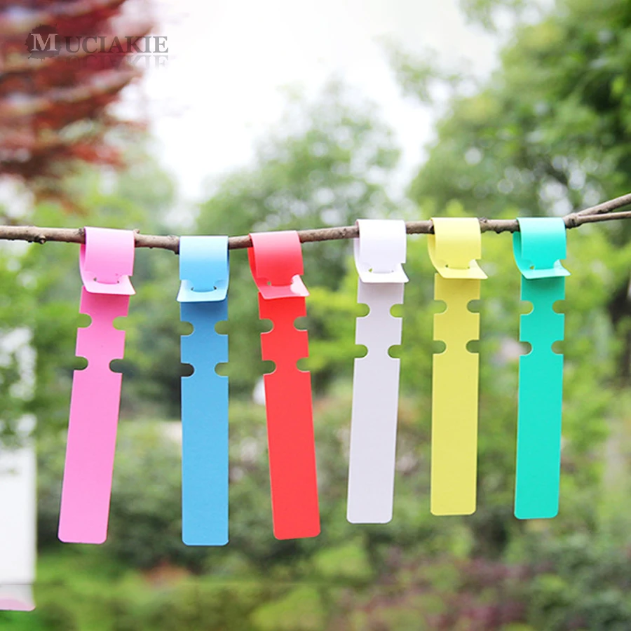 Durable Plastic Garden Plant Labels Tags Nursery Bonsai Flower Pot Markers New
