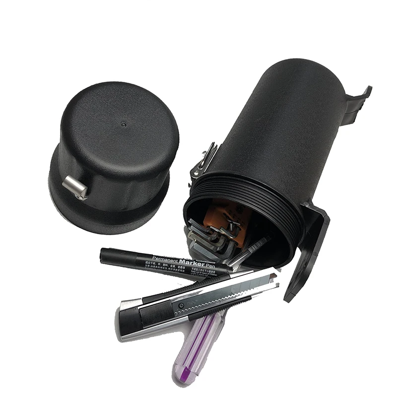 

NEW Universal Off-Road Motos Motorcycle Accessories Tool Tube Gloves Raincoat Storage Box Waterproof with Anti-theft Lock Ring