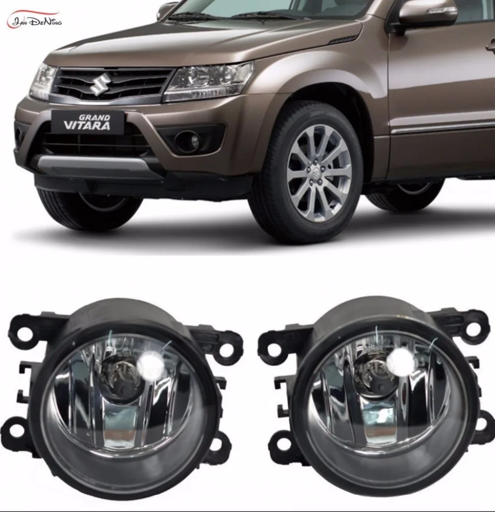 JanDeNing Car Fog Lights For Suzuki GRAND VITARA 1996 2004 Front Fog