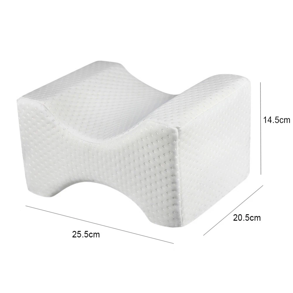 

Memory Foam Wedge Contour Sleeping Knee Pillow for Side Sleepers Back Pain Sciatica Relief Pregnancy Body Pillows Leg Cushion