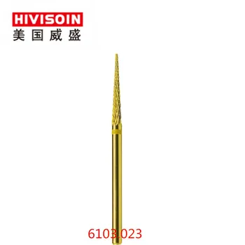 

Gold Cross Cut - Super Fine (6103.023) -Tungsten Carbide Burs - HIVISOIN Carbide Nail Drill Bit&Dental Burs