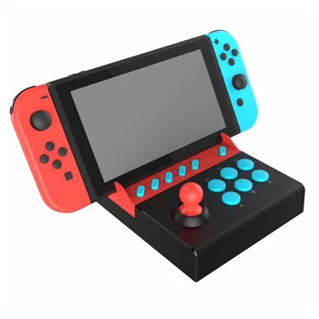

For Nintend Switch USB Arcade Game Joystick with 8 Turbo Function Buttons Gamepad Controller for Single Rocker Control Games