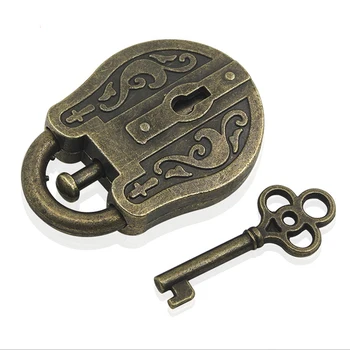 

Creative Vintage Metal Lock Toys for Children Adult EQ Mind Brain Teaser Puzzles Intellectual Educational Game Toys Gift