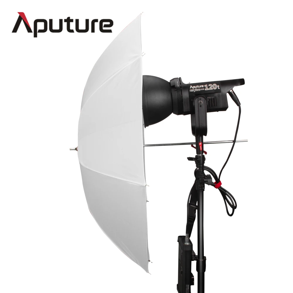 aputure ls c120t soft umbrella kit cob studio light tlci cri 97 led