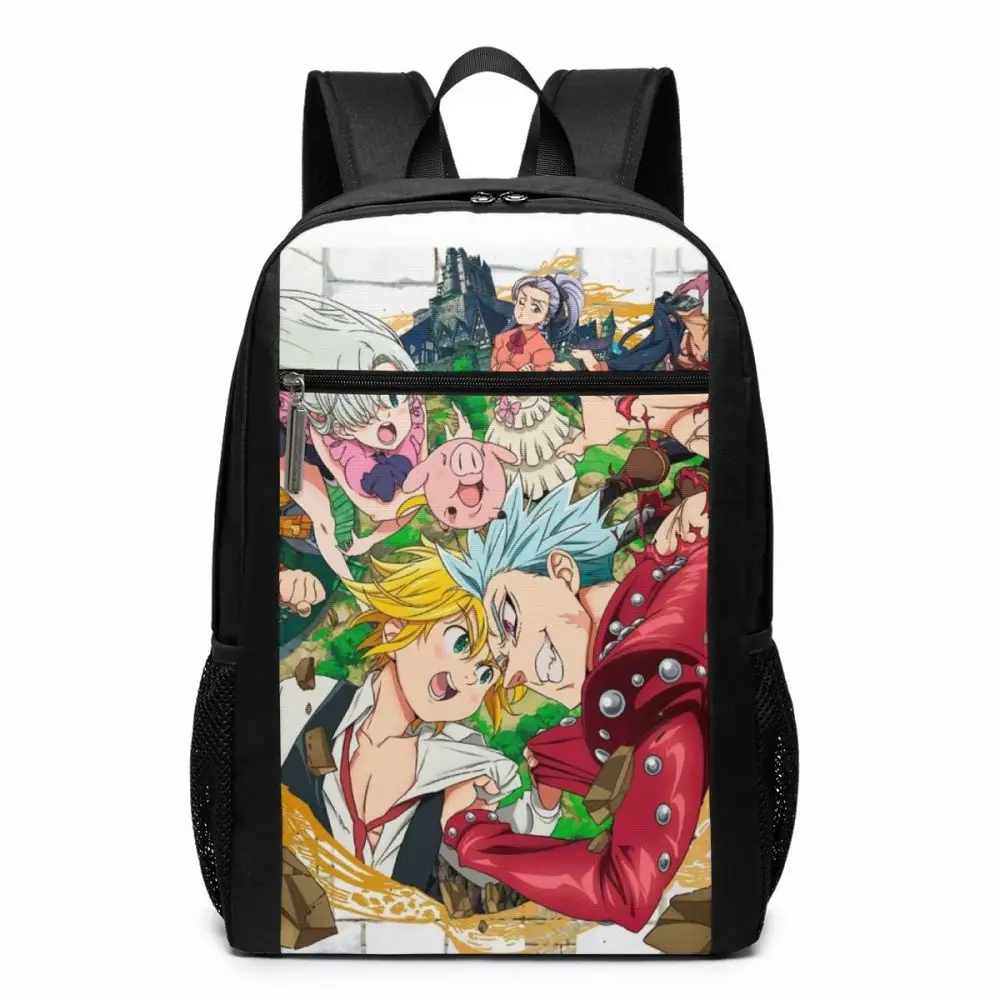 

Nanatsu No Taizai The Seven Deadly Sins Backpack The Seven Deadly Sins Backpacks Shopping Pattern Bag Men's - Women's Bags