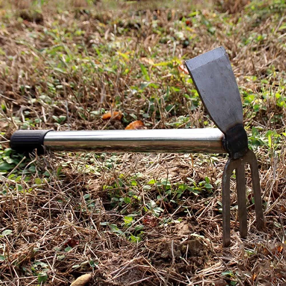 2 in 1 Cultivators Tool MIni Portable Stainless Steel Digging Tool For Home Garden Transplanting Hand Tool