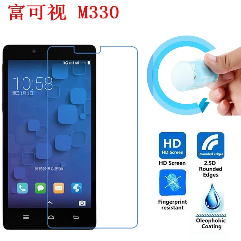 InFocus M330 Экран защитная пленка 2.5D ультра-тонкий HD Ясно Pet Мягкая Защитная для M350 M370