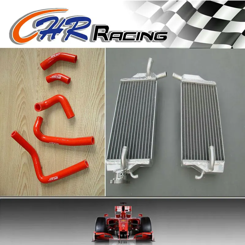

aluminum radiator & silicone hose for HONDA CR250R CR 250 R 2-STROKE 2002-2004 2003 brand new