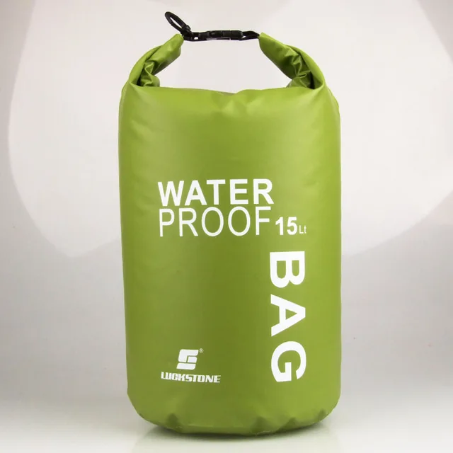 15L Waterproof Bag Ultralight Storage Dry PVC Seal Handbag Swimming