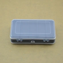 ПП прозрачная пластиковая коробка двухсторонняя решетка коробка части коробка IC коробка с отделениями части классификация