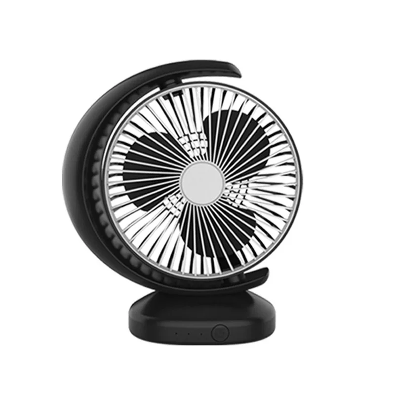 

360° Mini Cooling Fan Portable USB Desktop Fan 3 Speed Summer Cooling Fan for Office Car Home Travel Holiday Beach