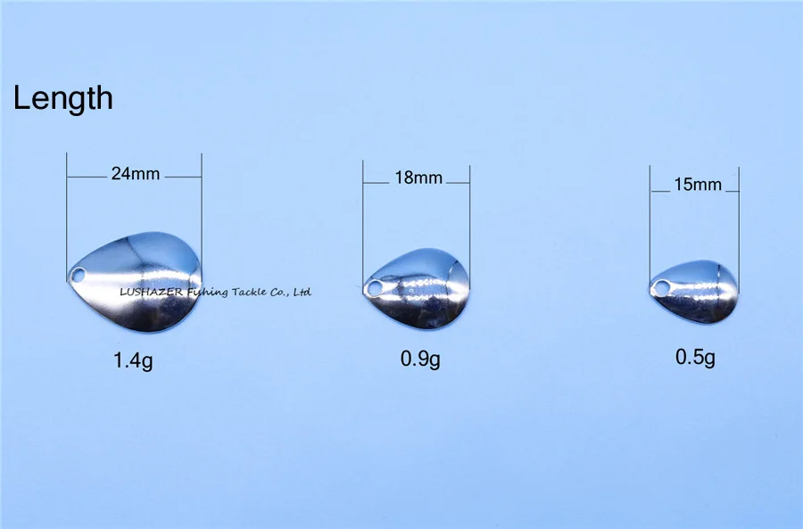 20 шт./лот рыболовные блесны кольца лезвий Гладкий блесток Шум цвета: золотистый, серебристый металл, сделай сам, приманки рыболовные снасти Никель ложка аксессуар
