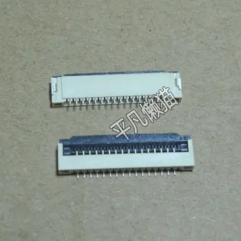 

FPC 16-pin 1.0MM pitch Lower connection Flip-flop socket Notebook Start-up touch keyboard buckle seat
