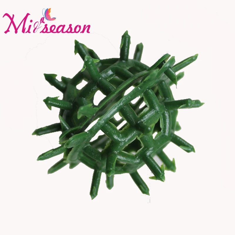 3cm 1.2" Plastic Frame For Flower Ball DIY Wreath Flower Base for Kissing Balls Grass Ball Wedding Flowers Accessories Base Arch