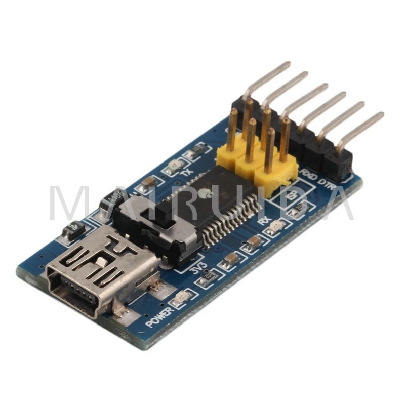 Para la placa de base Breakout FTDI FTDI FT232RL USB a serie IC