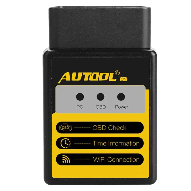 Mr Cartool C1 OBD2 ELM327 сканер V1.5 Bluetooth/WI-FI OBD II Авто диагностический |