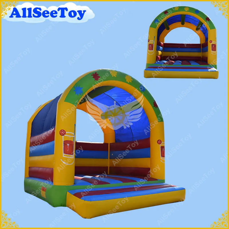 

Very Beautiful Fruit Juice Inflatable Jumping Castle, Heavy Duty PVC Tarpaulin Trampline House,Bouncy Castle for Kids