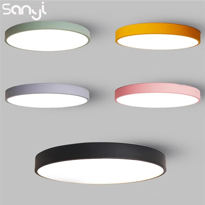 

SANYI Super Thin Ceiling Lamp 5CM Thickness 30CM Diameter LED Ceiling Lighting for Living Bedroom Kitchen Room