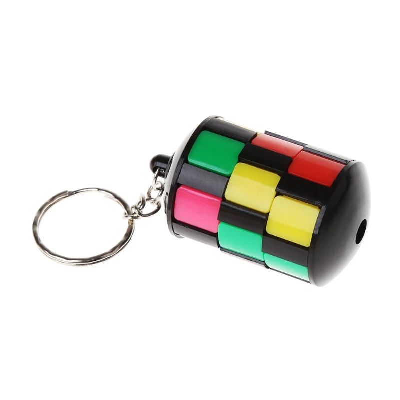 

Smart Tower Blocks Pendants Puzzle Educational Toy Magic Cube Keychain