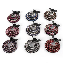 Новинка 1 шт. Модный кристалл бутон коготь для волос женский Хвостик Держатель пучка производитель расширяющиеся заколки для волос гнездо заколка для волос аксессуары для волос