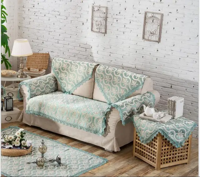Us 29 94 Quilting Chenille Decorative Anti Skid Sofa Slipcover Couch Cove 1 Piece Price 5 Colours Free Ship In Cover From Home Garden On