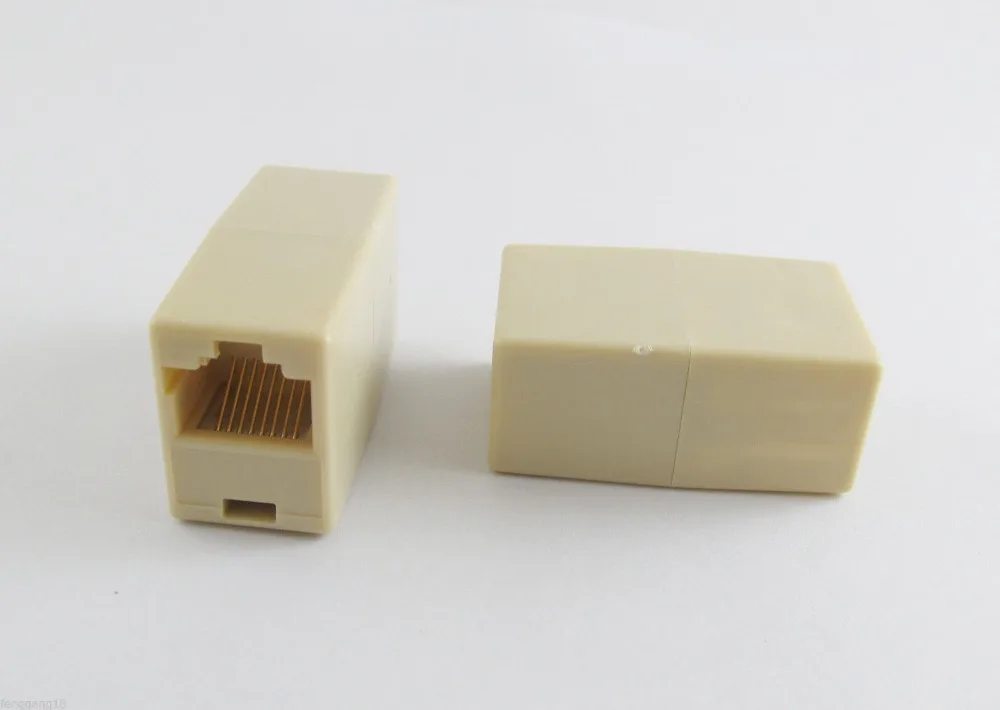 

1pcs RJ45 CAT5 Network Cable Line Connector Adapter Extender Plug Coupler Joiner