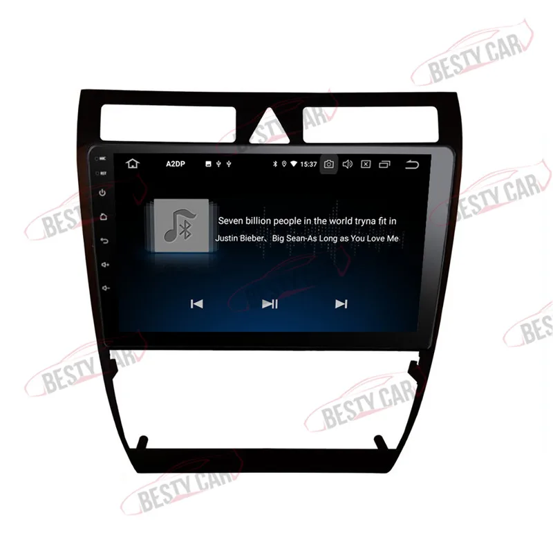 Flash Deal 9" Android 9.0 Car Multimedia Player Stereo GPS for Audi A6 S6 RS6 Allroad 1997~2004 Navigation Head Unit Radio DSP 2.5D+IPS 3