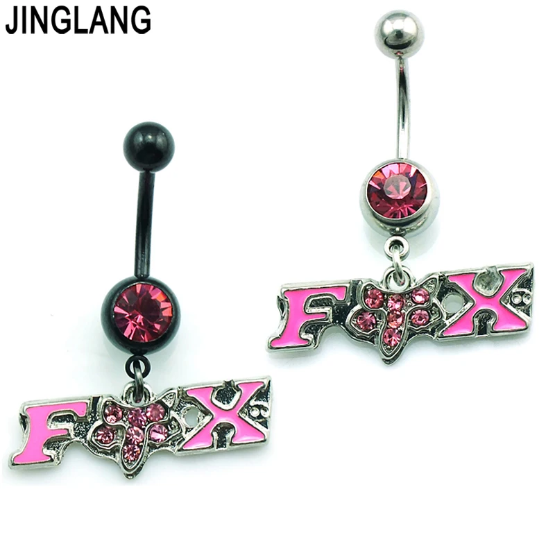 Free Shipping Fashion Brand New Belly Button Rings 316l Stainless Steel