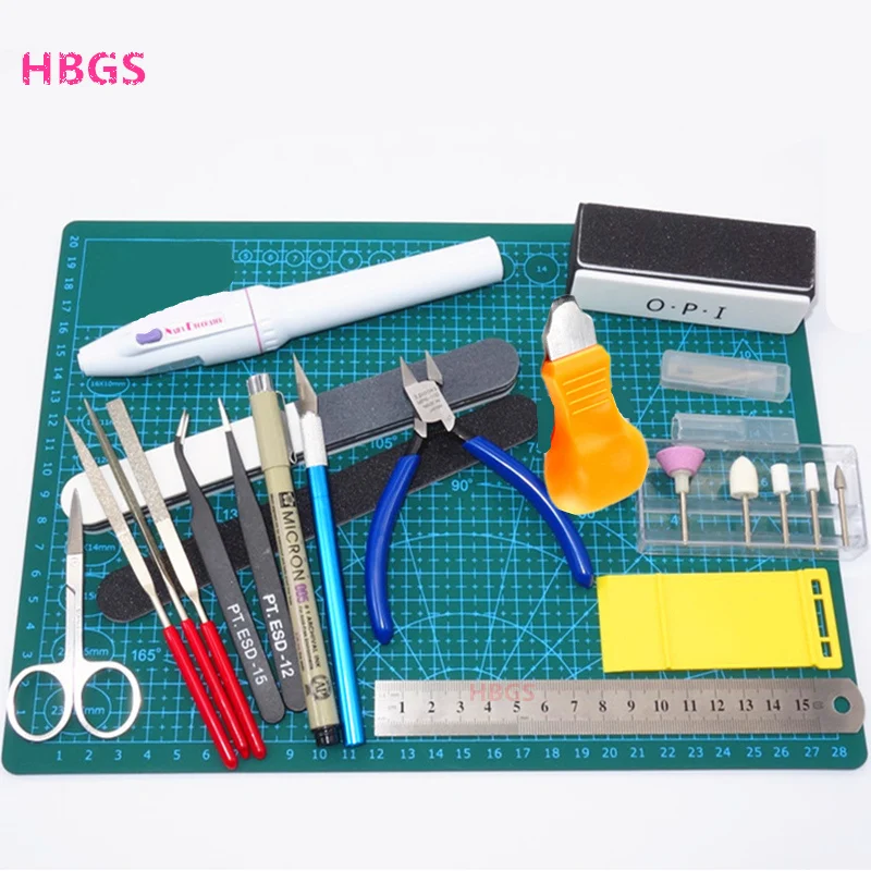 Hobby Modelling Tools Set Model DIY Accessories Cutting Mat Self