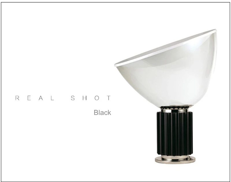 Nordic Post современный Радар Черный Белый алюминиевая настольная лампа творческий Простой Мода фойе исследование спальня светодио дный