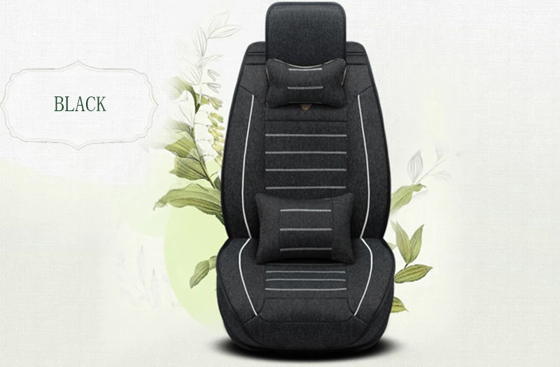 Лен крышка сиденье автомобиля чехлы для сидений автомобиля из ткани, пригодная для nissan x-trail almera suzuki vitara opel внутренние аксессуары, сиденье Чехлы для автомобиля