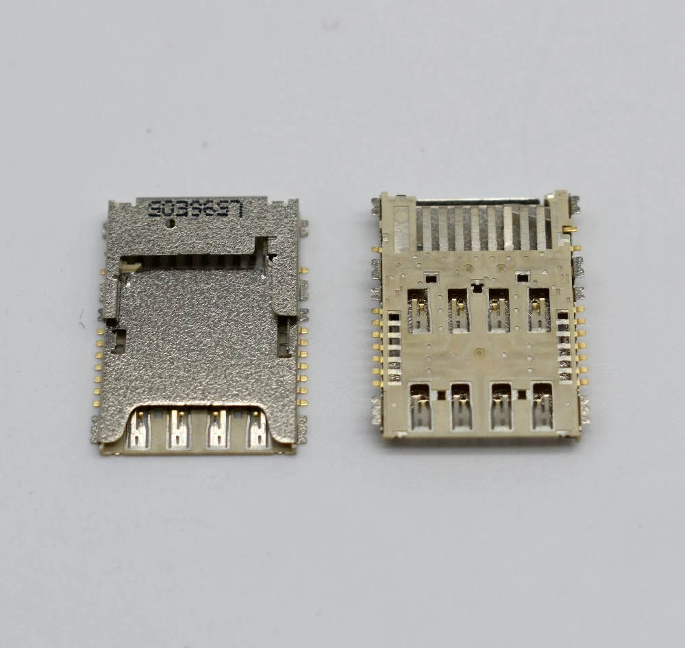 Soporte de lector de tarjetas SIM para SAMSUNG Galaxy S5, G900, G900A, G900F, G900H, G900X, I9600|Cables flexibles para teléfonos móviles| -