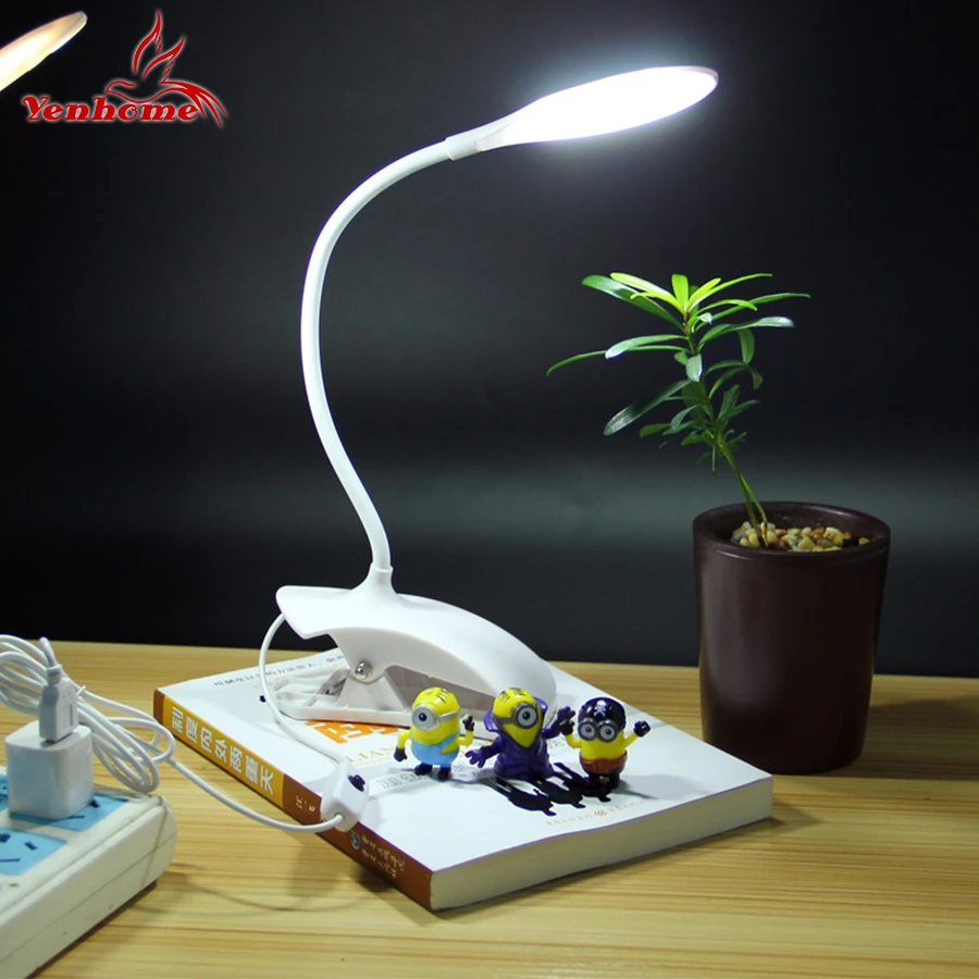 

14 LED USB Table Lamp Clip-On Flexible Bright Reading Book Lights Portable Kitap Ebook Desk Light For Kindle Notebook USB Light