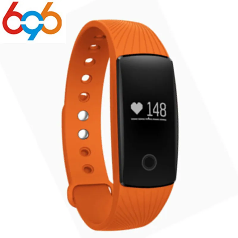 696 ID107 Bluetooth Smart Bracelet Smart Wrist band Heart Rate Monitor