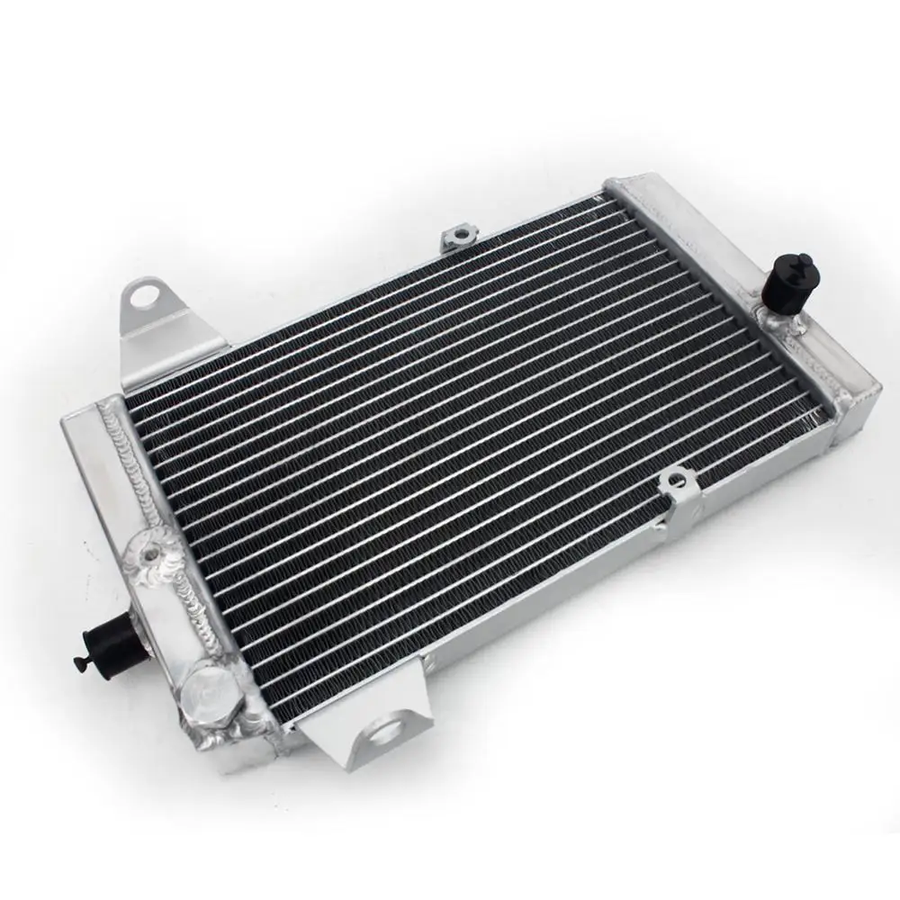 ^*Best Offers BIKINGBOY ATV UTV Aluminum Engine Water Cooling Cooler Radiator For Kawasaki KVF 700 Prairie 700 4x4 KFX 700 2004-2009