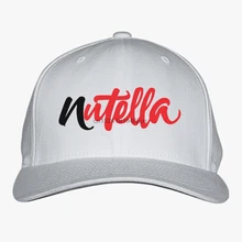Бейсболки в стиле хип-хоп с принтом, бейсболка Nutella