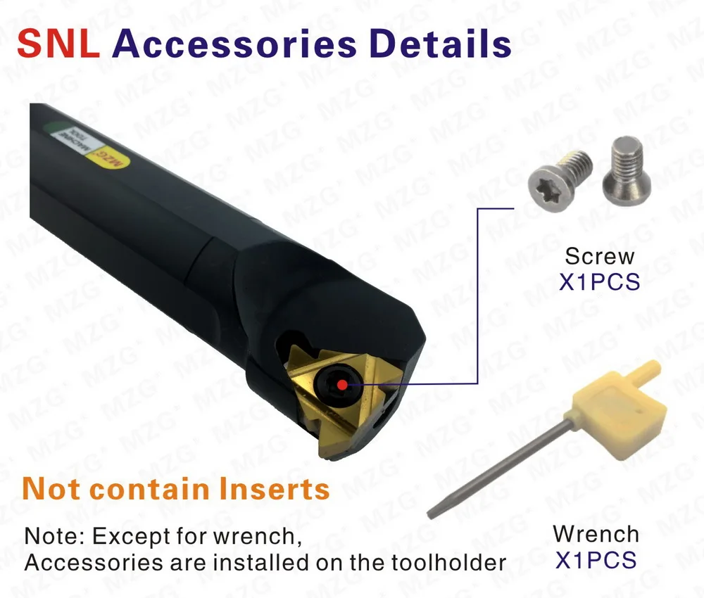 MZG 10 мм 12 мм SNL0010K11 S Тип токарный станок с ЧПУ обрабатывающий резак внутренние резьбовые инструменты резьбонарезные инструменты держатели резьбонарезной держатель