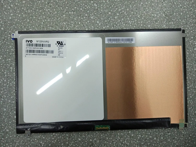 Матрица ноутбука 12 5 &quotсветодиодный ЖК-экран M125NWR2 R1 1366x768 WXGA HD eDP 30 контактов