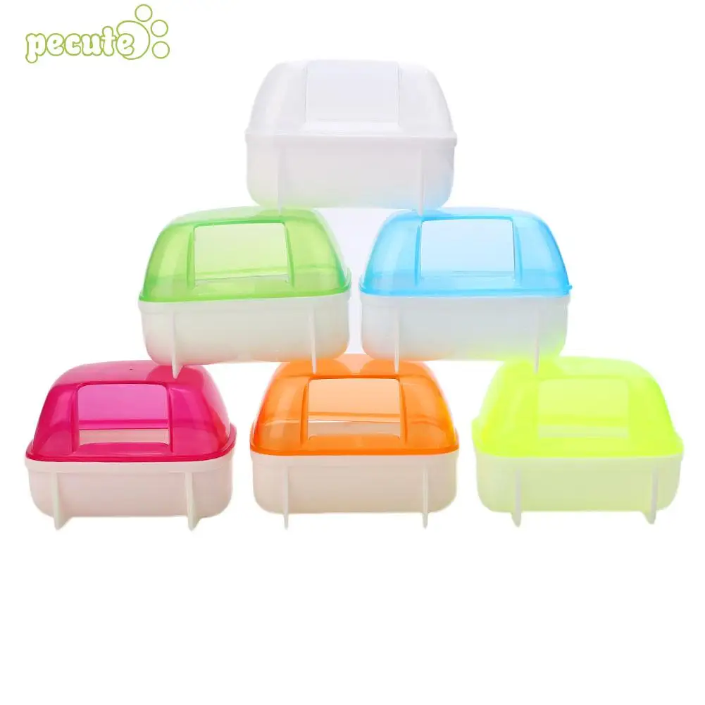 

Hamster Small Pet Bathroom Bath Sand Room House Sauna Toilet Bathtub Plastic