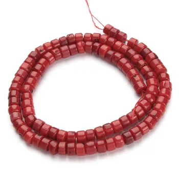 

1Strand/lot Red Coral 4x5mm Seed Loose Spacer Beads fit DIY Fashion Jewelry Making F2795