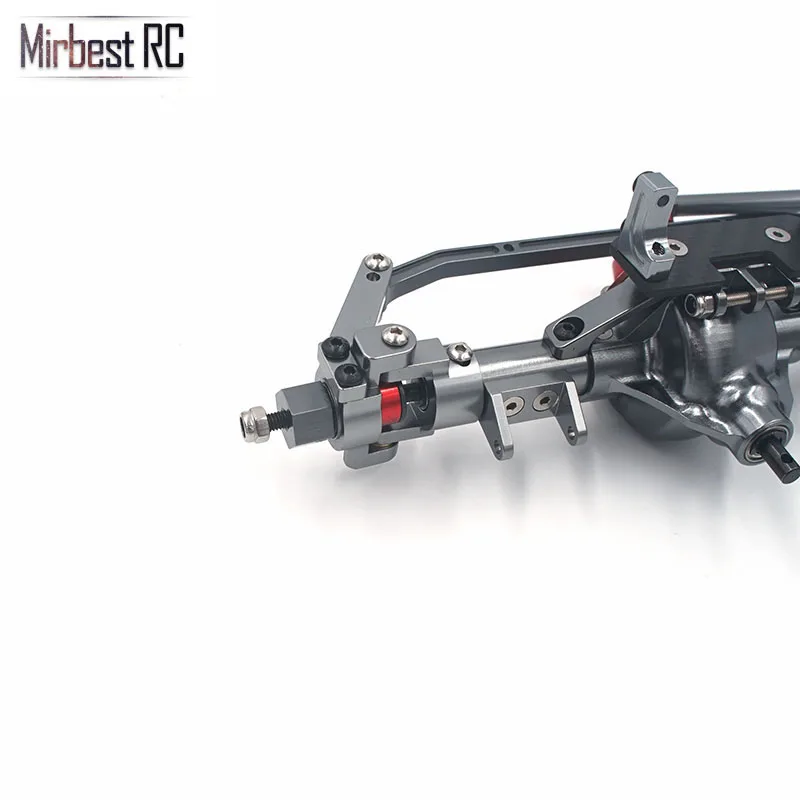 Günstige Rc Auto Komplette Legierung Vorder Und Hinterachse Mit Arm CNC Gefräste Für 110 Rc Crawler AXIAL SCX10 D90 RC 4WD